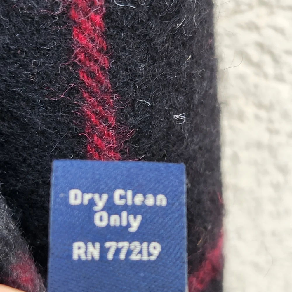 Joseph & Feiss Scarf Blue Plaid 100% Wool Tartan Neck Warmer 60 x 11 - Picture 5 of 7